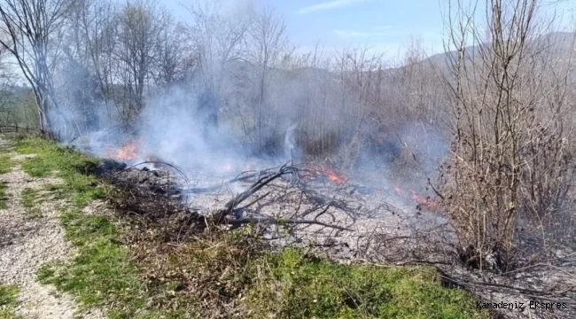 ORDU'DA BAHÇE VE ANIZ YANGINLARI ARTTI