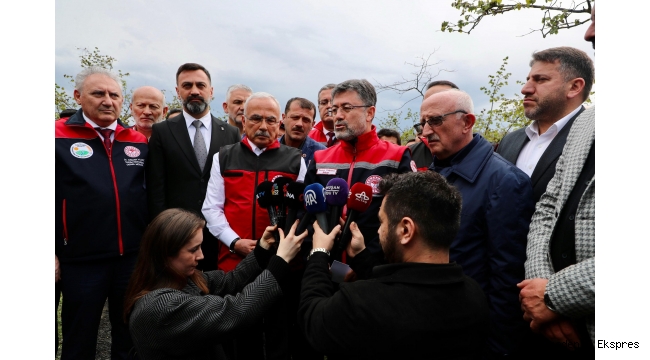 Tarım ve Orman Bakanı Yumaklı, Ordu'da Zirai Don İncelemesinde Bulundu