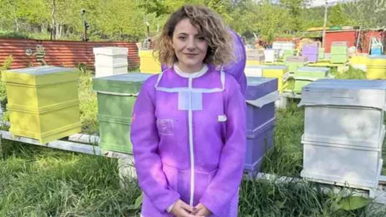  Artvin'de 2 kovanla başladı: Kadın arıcı şimdi yılda 1.5 ton bal üretiyor