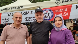 Karapürçek'te Gürcü Şenliği Coşkusu Yaşandı. 