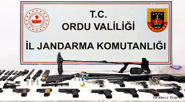 Ordu da Operasyondan cephanelik çıktı!