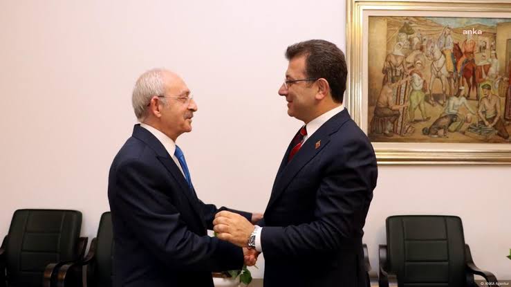 Ekrem İmamoğlu, Kiliçdaroğlu nun ziyareti ile ilgili bir açıklama yayınladı