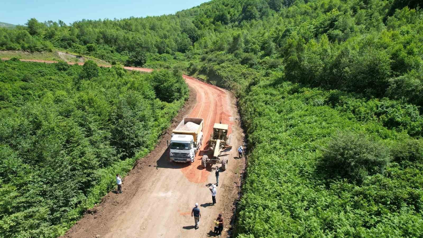 TOKAT VE ORDU ARASINDA YENİ ULAŞIM KORİDORU OLUŞUYOR 