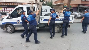ALTINORDU’DA KALDIRIM İŞGALLERİNE ZABITA DENETİMİ