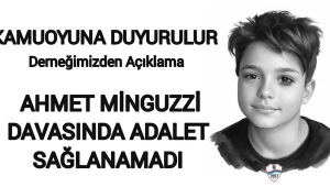 MATTIA AHMET MİNGUZZİ DAVASINDA ADALET SAĞLANMAMIŞTIR! 