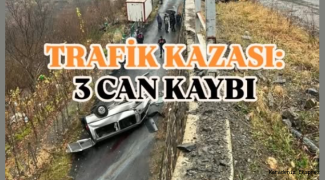 Artvin’de Feci Trafik Kazası: 3 Kişi Hayatını Kaybetti