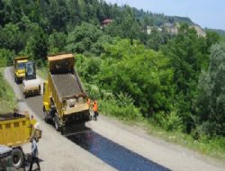 Ordunun Yolları Asfaltlanıyor