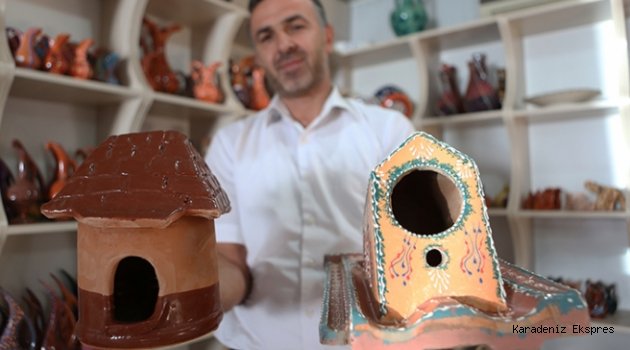 70 dolarlık kiremidi el işçiliğiyle üretip 35 liradan satıyorlar