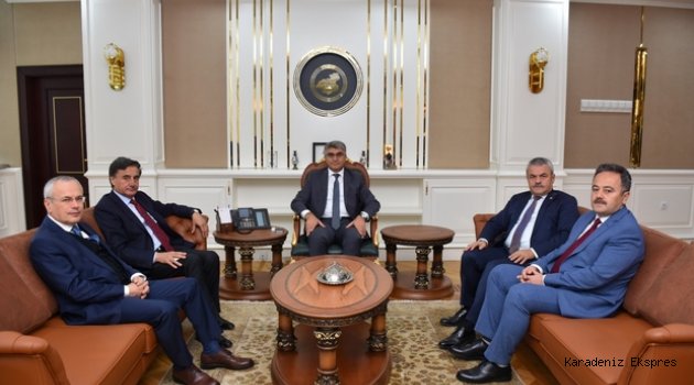 AA'dan Karabük Valisi Fuat Gürel'e ziyaret
