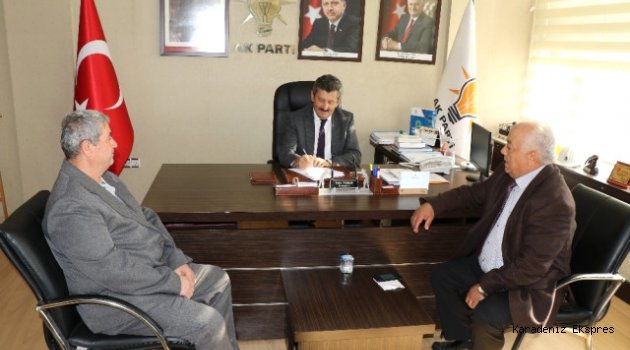 AK Parti İl Başkanı Tosun'a ziyaret