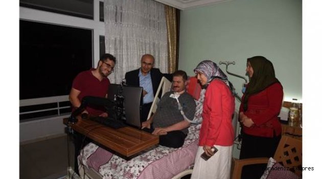 ALS hastasının yüzü doğa gezisiyle güldü
