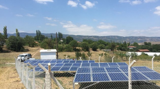 Amasya'da Güneş panellerinden enerji elde ediliyor,vatandaşların hem cebi hem yüzü gülüyor