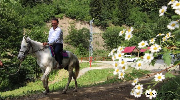 Arap turistlerin yeni gözdesi "Güzelyayla"