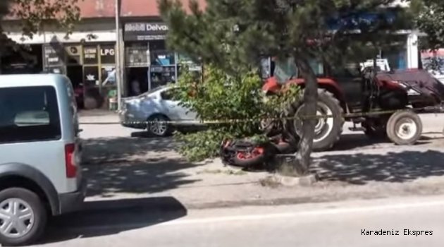Bayburt'ta beton mikserinin çarptığı kadın öldü
