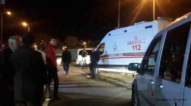 Bayburt'ta dolmuş ile kamyonet çarpıştı: 3 yaralı