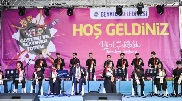 Beykoz Belediyesi'nin eğitim kurslarına ilgi