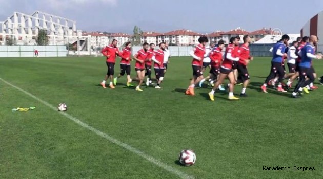 Boluspor'da Adana Demirspor maçı hazırlıkları