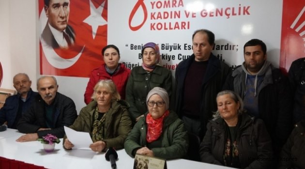 CHP Yomra İlçe Başkanlığında oturma eylemi başlatıldı