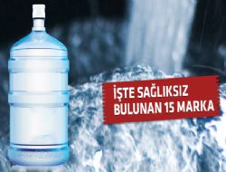 Sağlık Bakanlığı damacana su sonuçlarını açıkladı