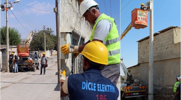 Dicle Elektrik'ten 4,16 milyon liralık alt yapı yatırımı