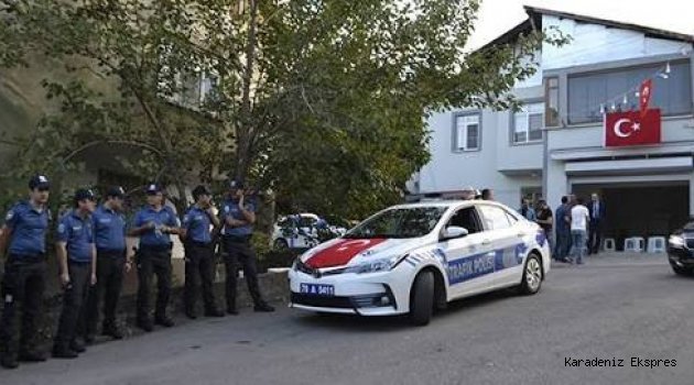 El Bab şehidinin evlenen kardeşine polis konvoyu