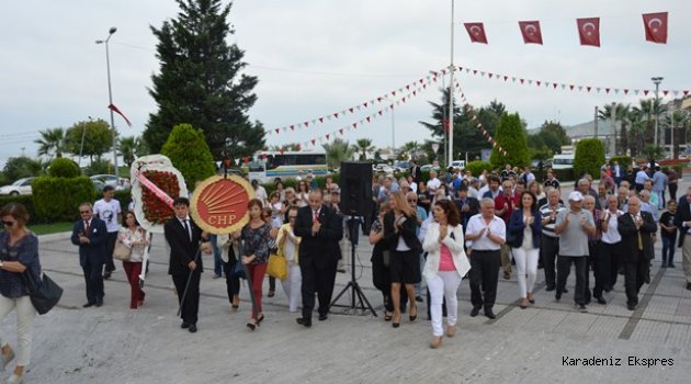 Ereğli ilçesinde 30 Ağustos Zafer Bayramı kutlandı