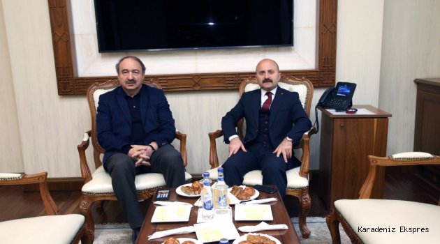 Faruk Nafız Özak, Amasya Valisi Dr. Osman Varol’a nezaket ziyaretinde bulundu