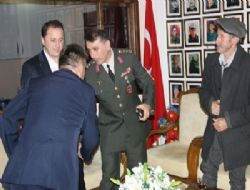 Ordu'da Gaziler ve Şehit Aileleri Bayramlaştı
