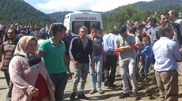 Giresun'da minibüs uçuruma yuvarlandı: 5 ölü, 16 yaralı