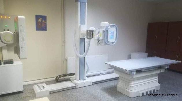 Gölköy Devlet Hastanesine yeni röntgen ünitesi kuruldu