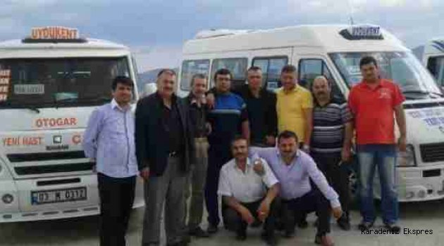 Göreleli dolmuşçu esnafı tarifeye zam yapmama kararı aldı