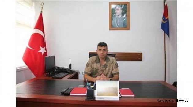 Güce İlçe Jandarma Komutanı Yılmaz göreve başladı
