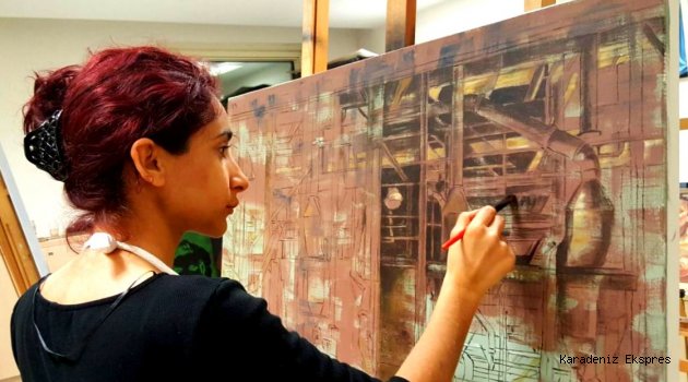 Hakkarili Rujbin ressamlık hayaline bir adım daha yaklaştı