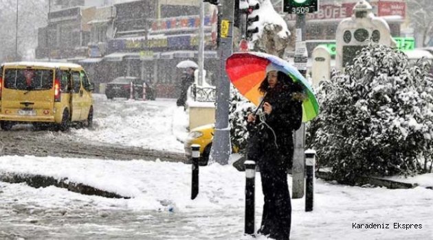 Hava durumu: İstanbul'da karla karışık yer yer kar bekleniyor