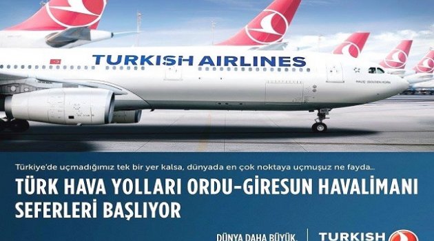 İSTANBUL'DAN ORDU'YA 79 LİRAYA UÇULACAK