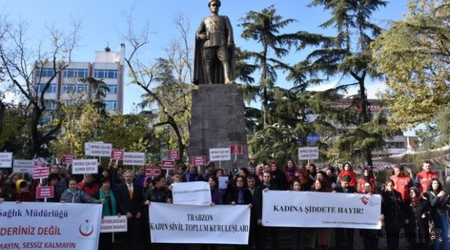 Kadına şiddete karşı yaylada yürüdüler