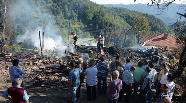 Kastamonu'da yangın