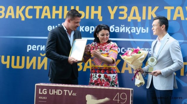 Kazakistan’da Türk firmasına “Halk için en iyi ürün” ödülü