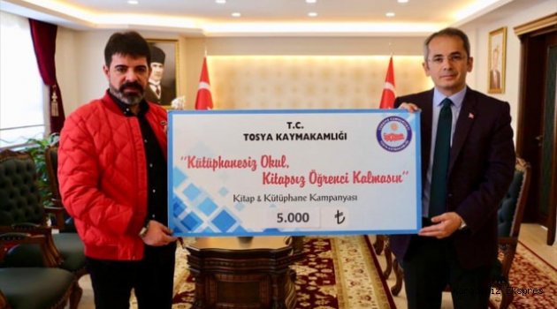 "Kütüphanesiz okul, kitapsız öğrenci kalmasın" kampanyası