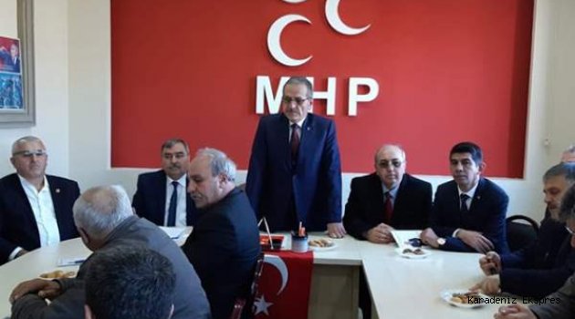 MHP Kavak İlçe Başkanlığı İstişare Toplantısı