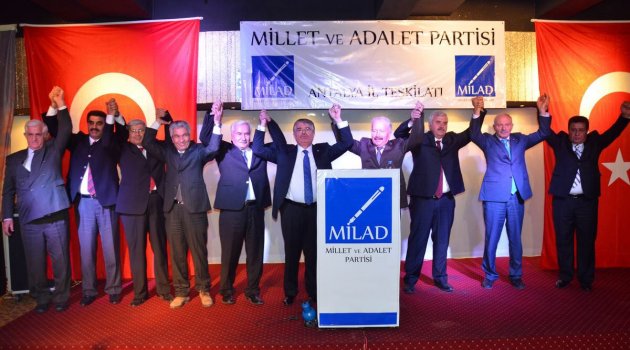 Millet ve Adalet Partisi 2015 Aday Adaylığı Duyurusu