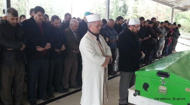 Ordu'da toprak altında kalan kişi son yolculuğuna uğurlandı