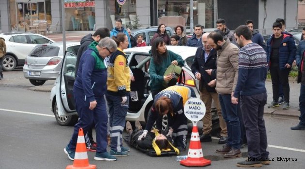 Ordu'da trafik kazası: 4 yaralı