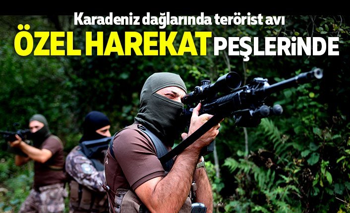 Özel Harerat Karadeniz dağlarında terörist avında!