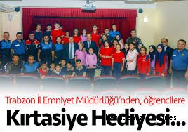 Polisten öğrencilere projeli destek
