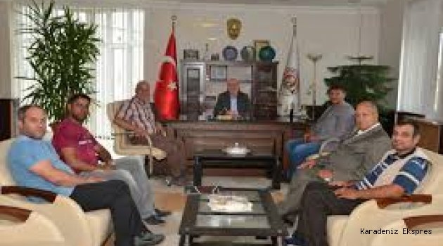 Roman derneğinden Başkan Kul'a teşekkür ziyareti