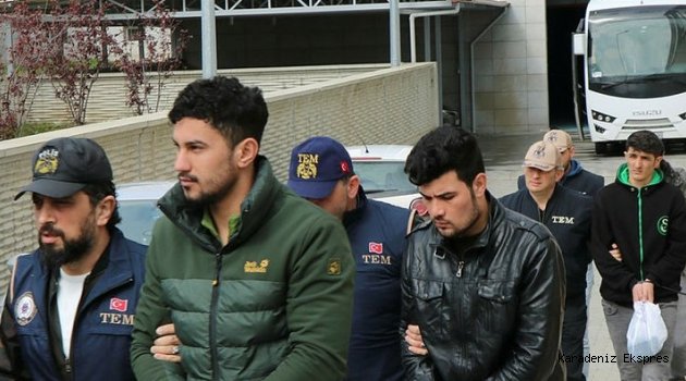 Samsun'daki terör örgütü operasyonu