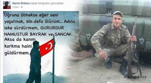 ŞEHİT KERİM ÖRTÜCÜ’NÜN TÜRKÜ SÖYLEDİĞİ VİDEO AĞLATTI