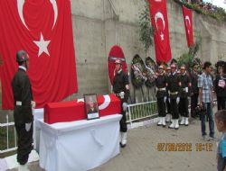GÜZELYURT ŞEHİDİNİ UĞURLADI