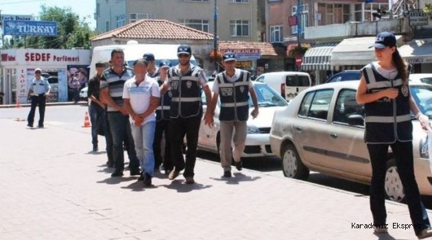 Sinop'ta uyuşturucu operasyonu